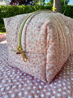Große Kosmetiktasche – Handmade