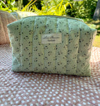 Große Kosmetiktasche – Handmade
