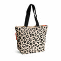 NoMorePlastic Bags - Nachhaltige Tasche Leopard Black - Zeitlos, hip und trendy