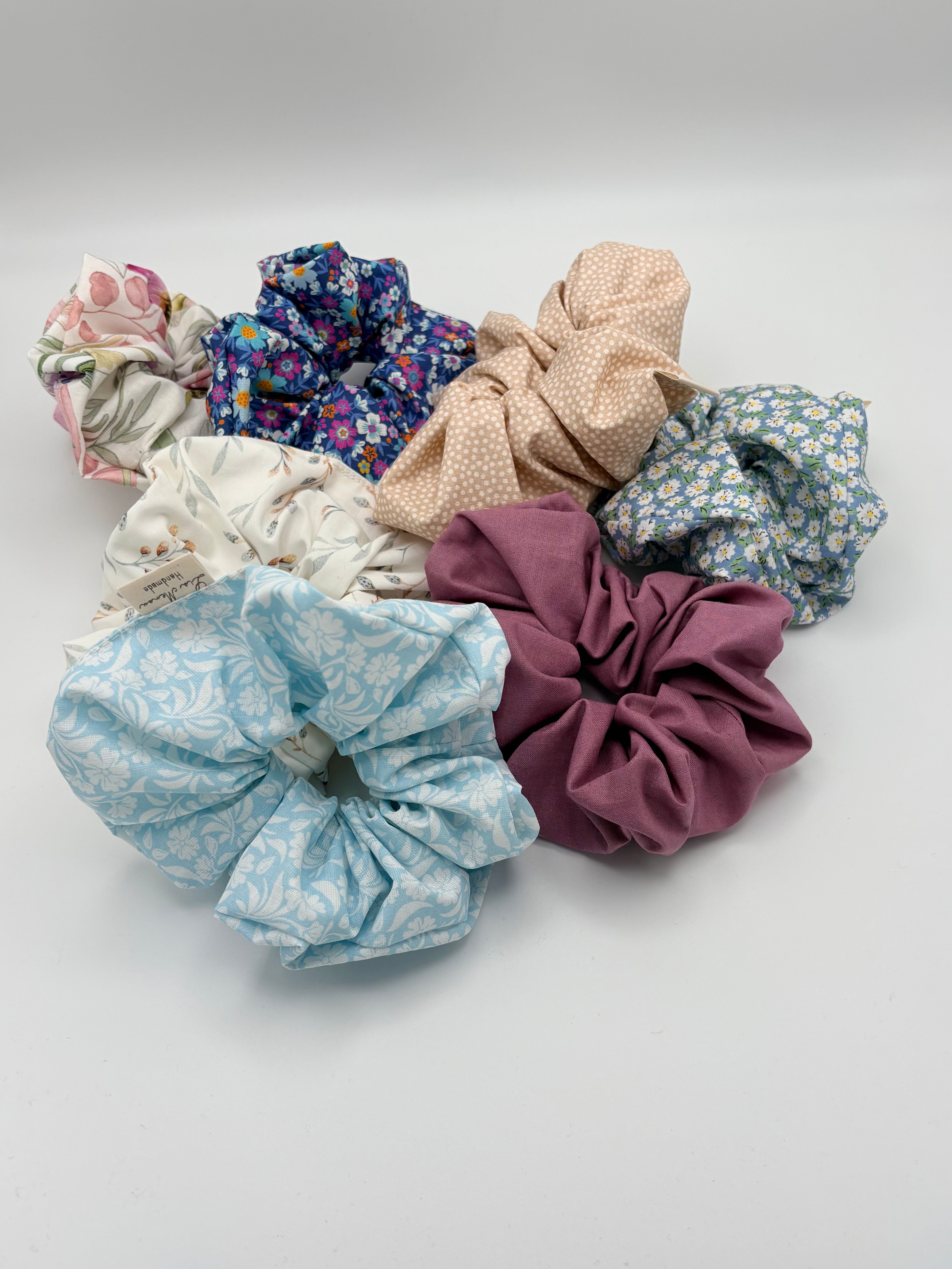 Haargummi Bunt Handgemacht