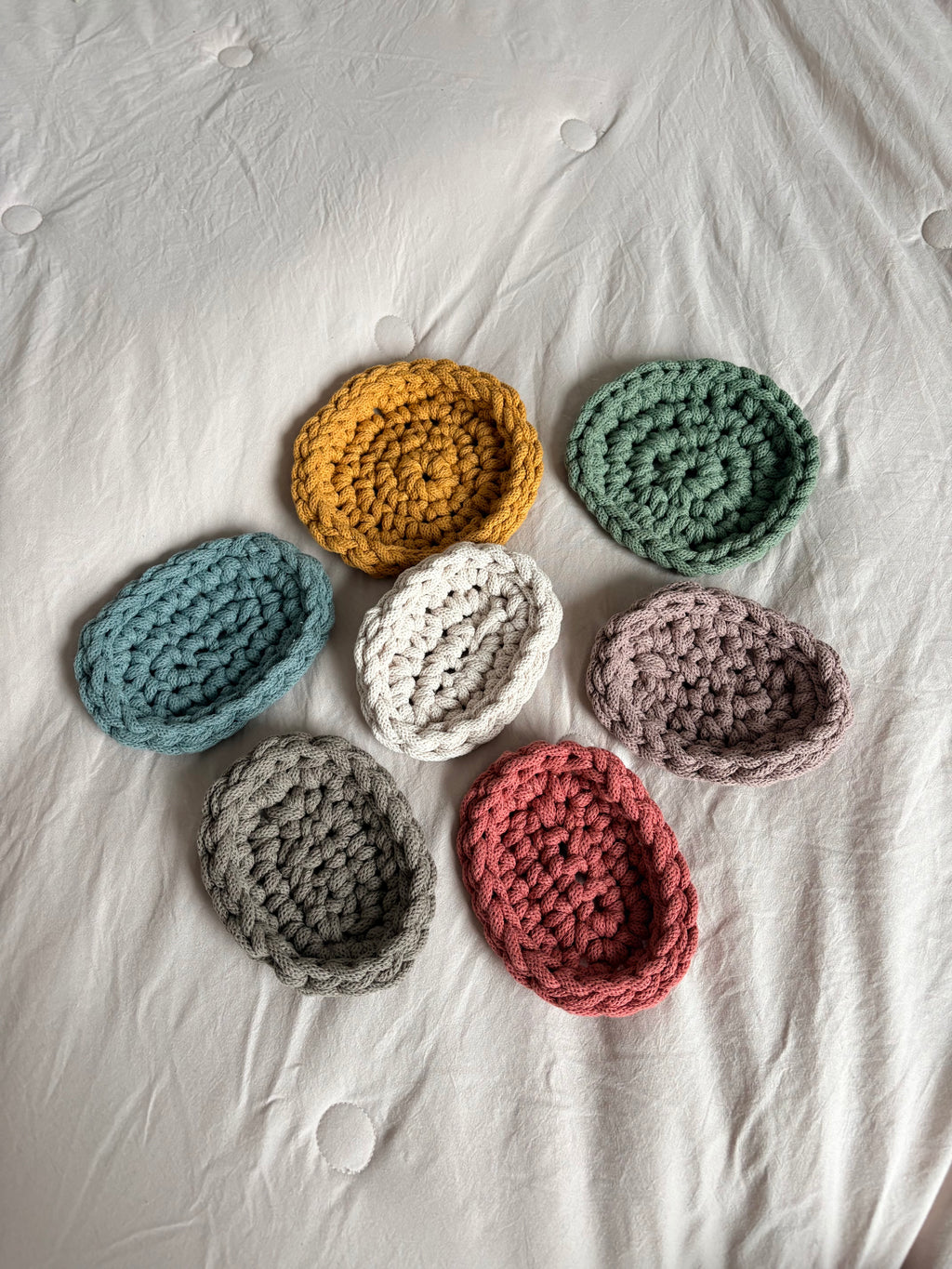 Seifenkissen Gehäkelt Handgemacht