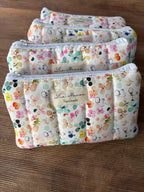 Brillenetui Federmäppchen bunte Muster handgemacht – Lia Menou