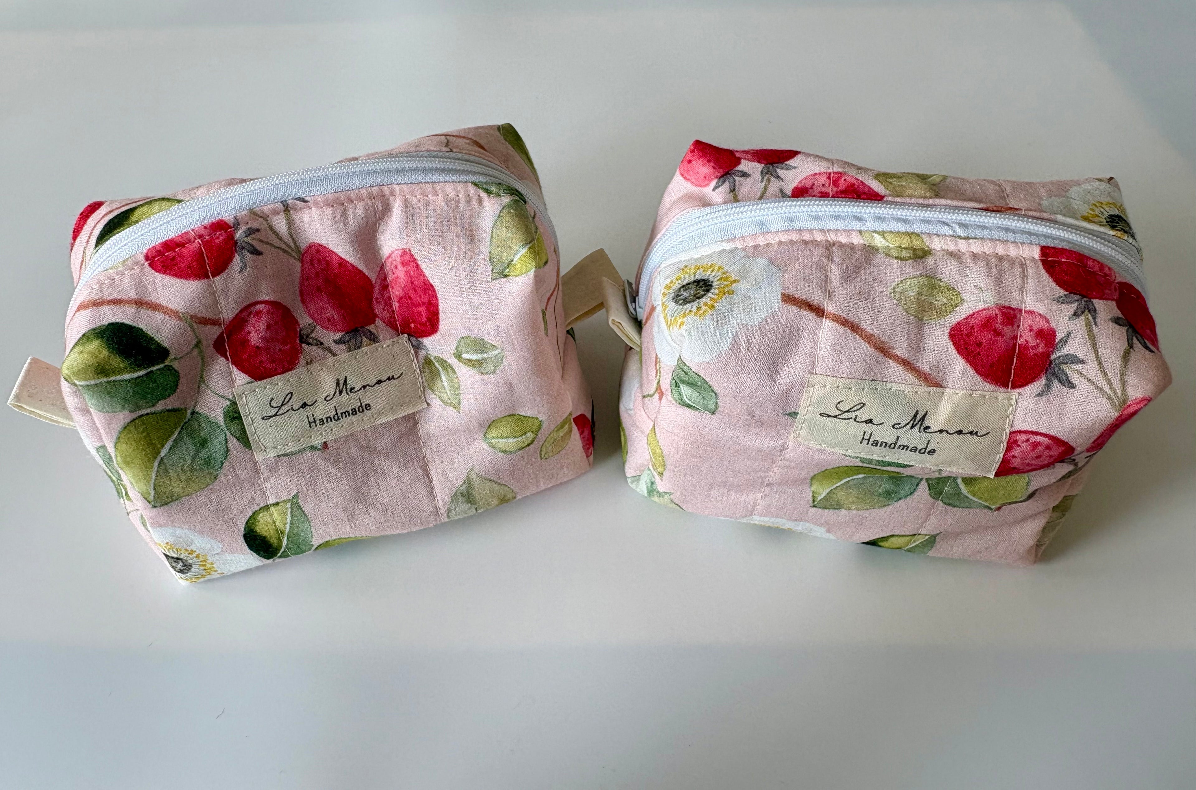 Mini Kosmetiktasche handgemacht – Lia Menou