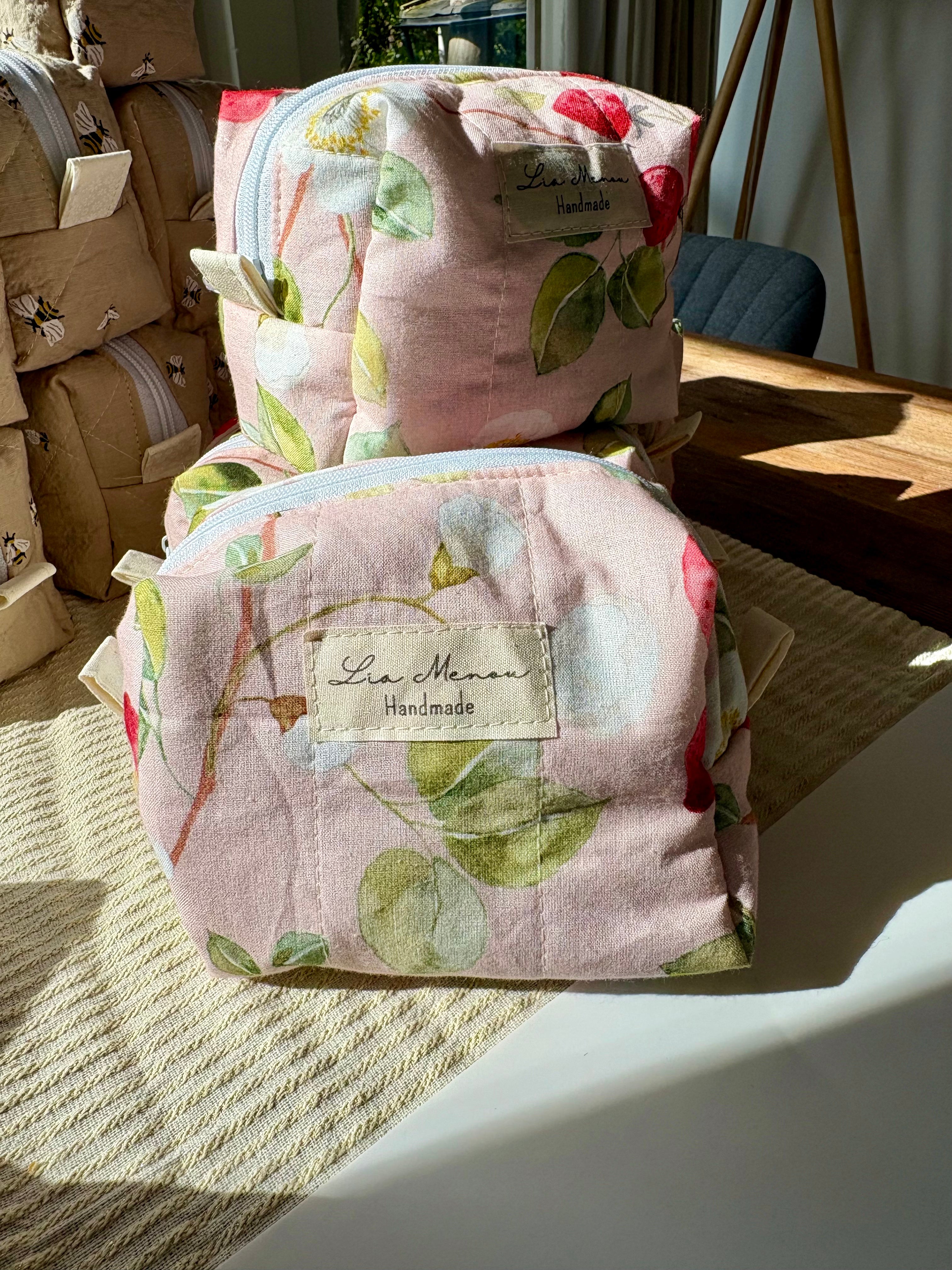 Mini Kosmetiktasche handgemacht – Lia Menou