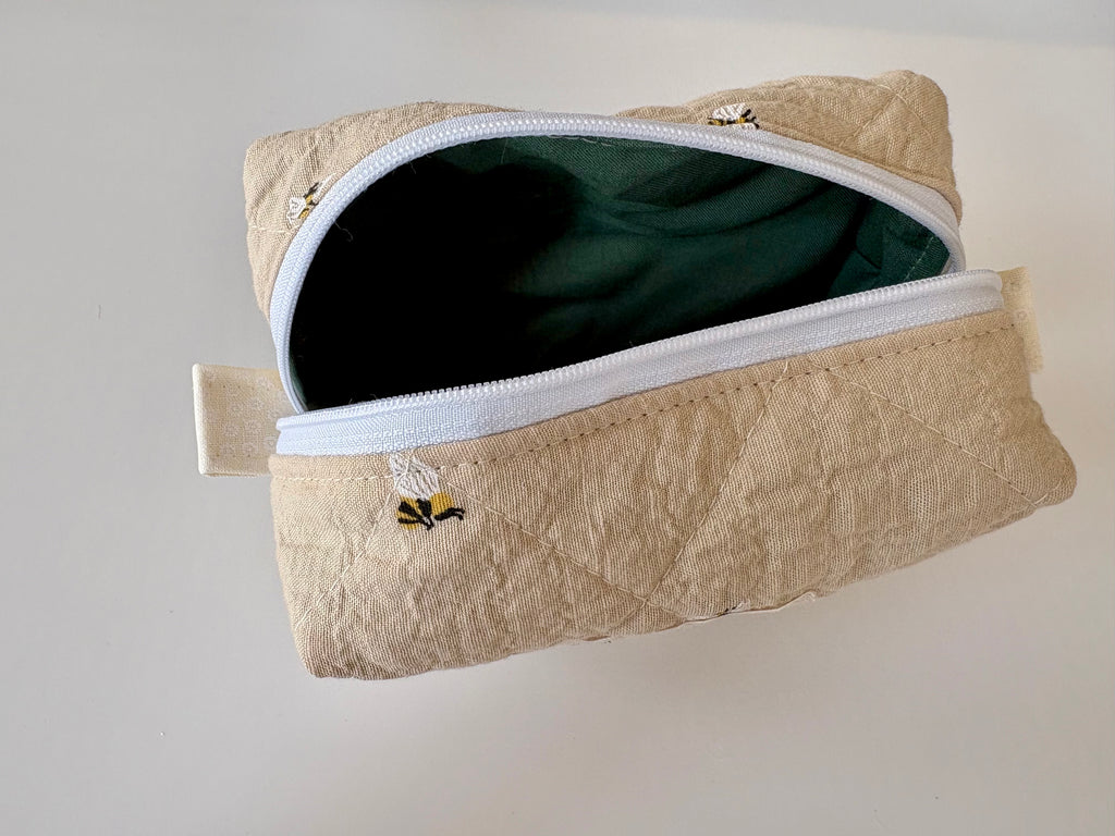 Mini Kosmetiktasche handgemacht – Lia Menou