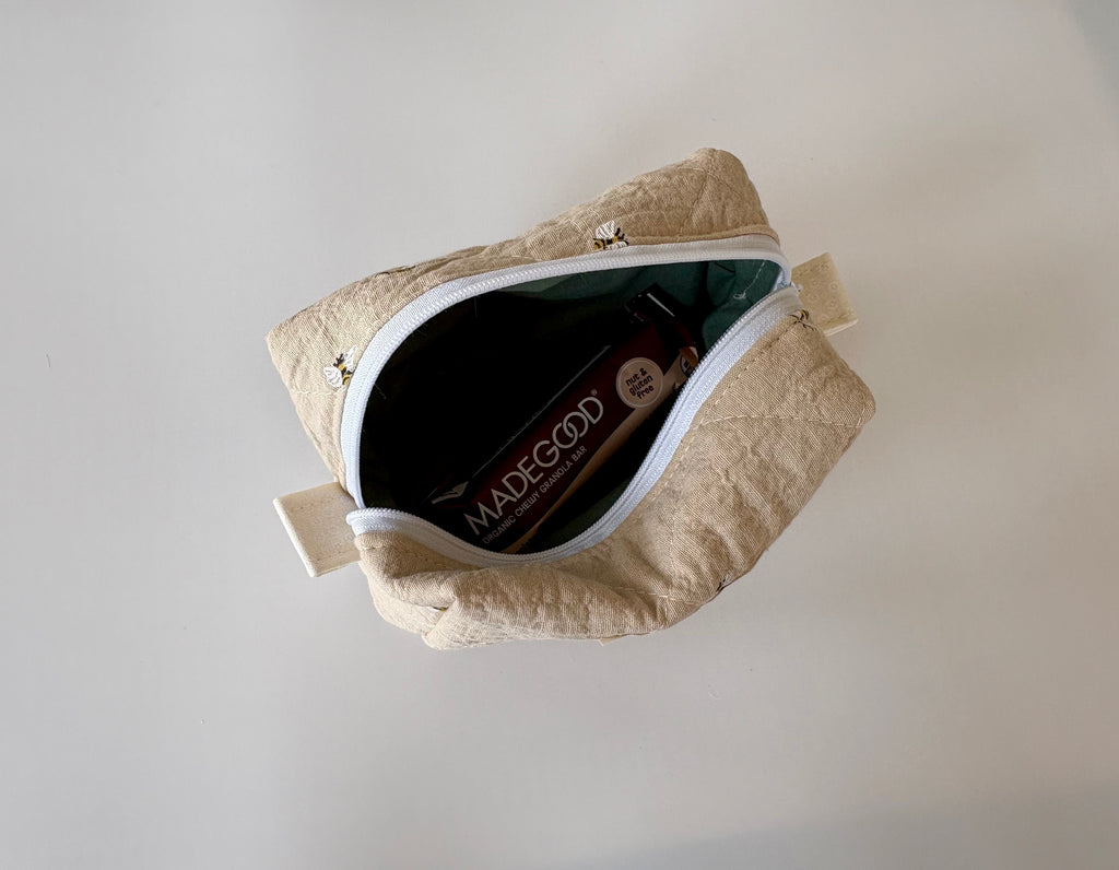 Mini Kosmetiktasche handgemacht – Lia Menou