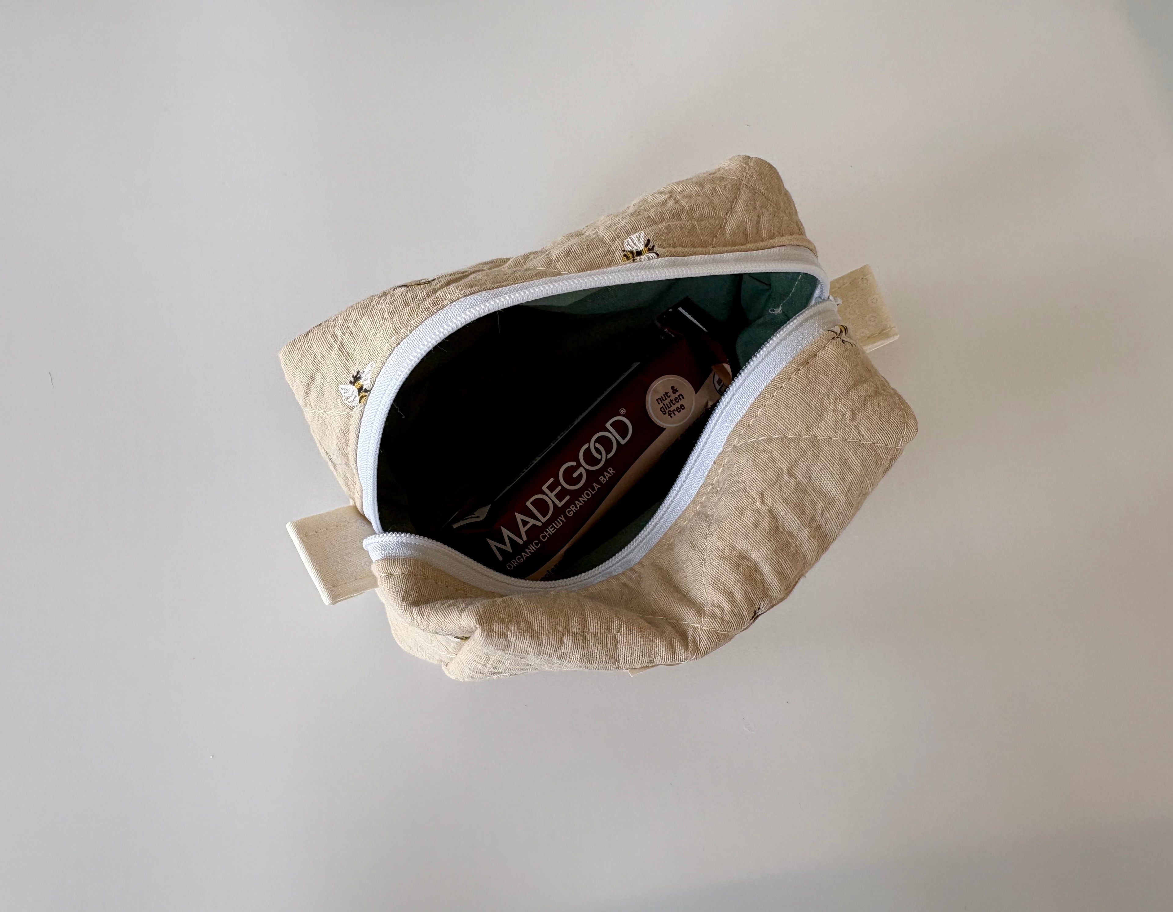 Mini Kosmetiktasche handgemacht – Lia Menou