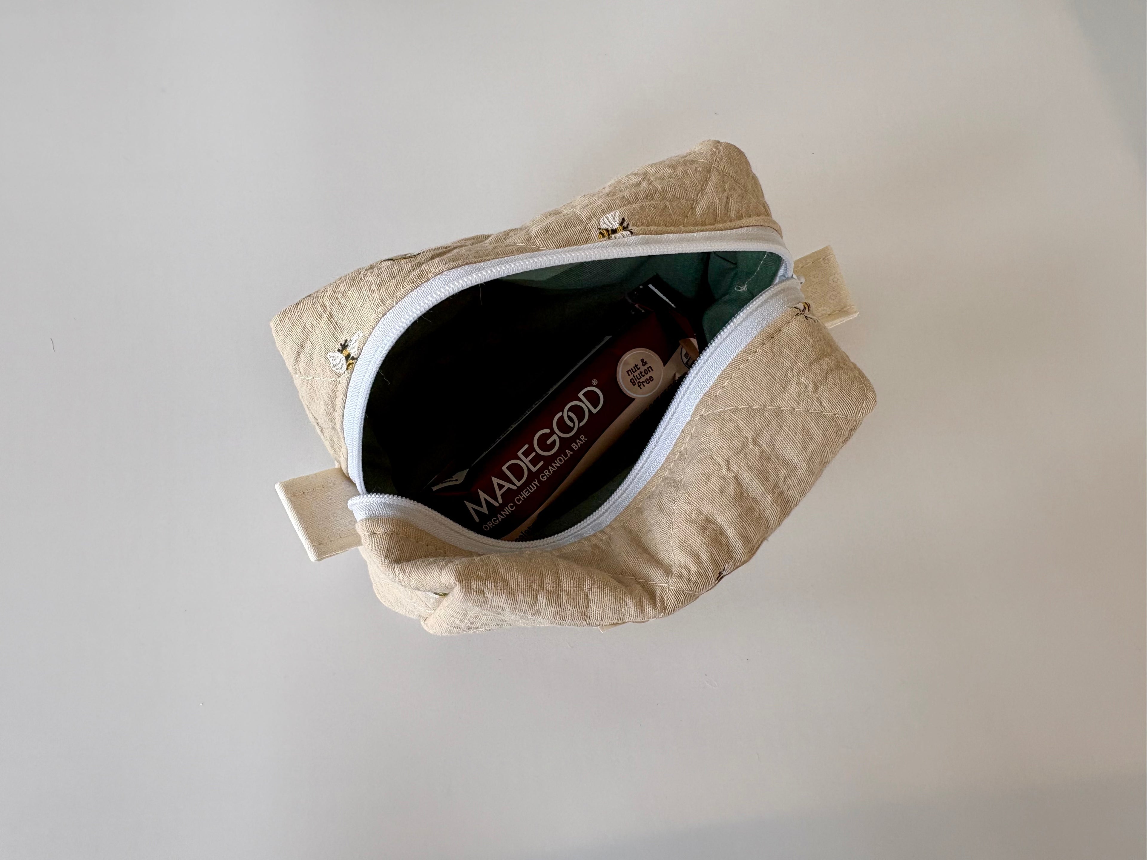Mini Kosmetiktasche handgemacht – Lia Menou