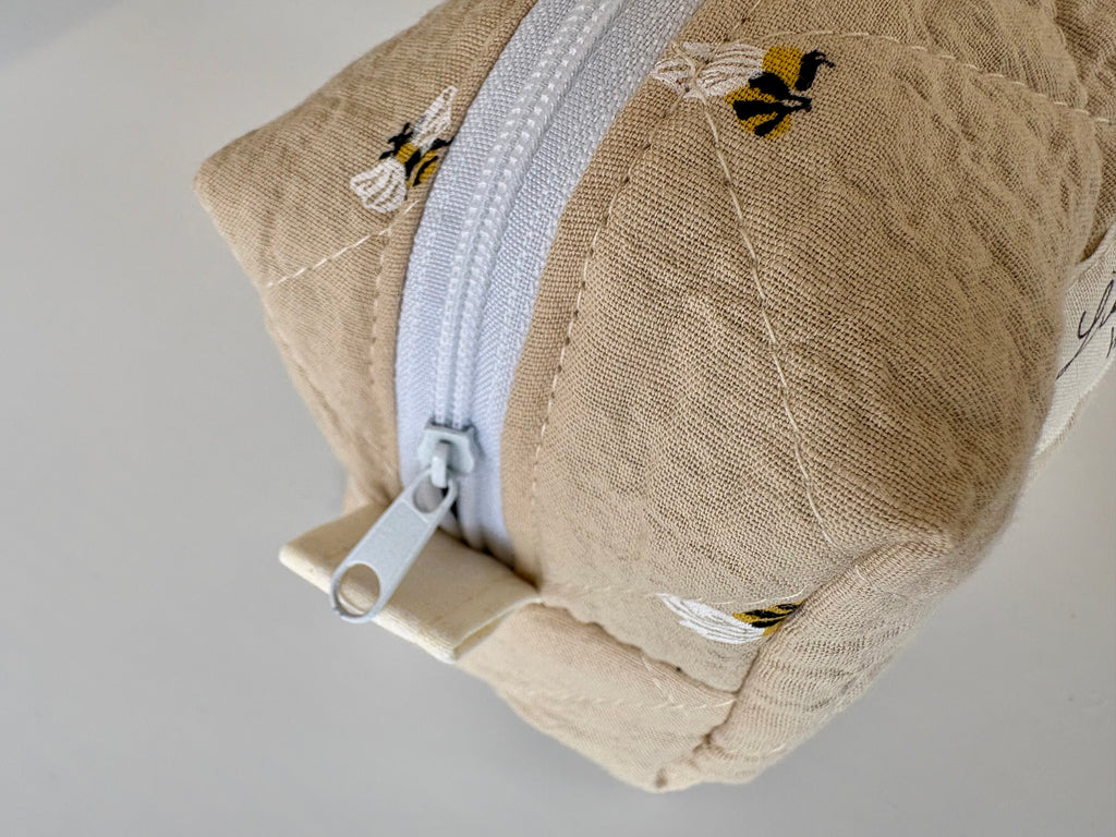 Mini Kosmetiktasche handgemacht – Lia Menou