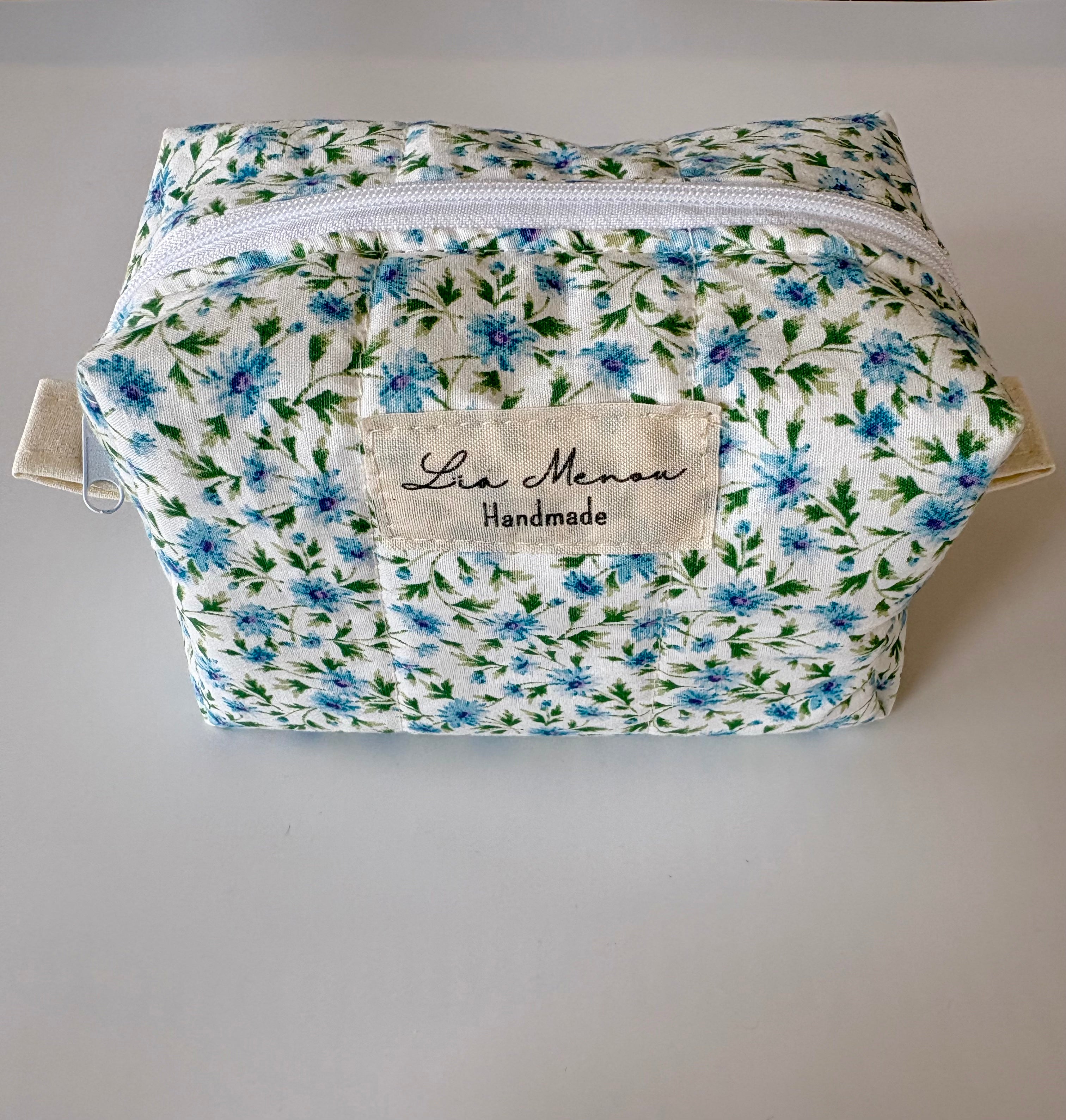 Mini Kosmetiktasche handgemacht – Lia Menou