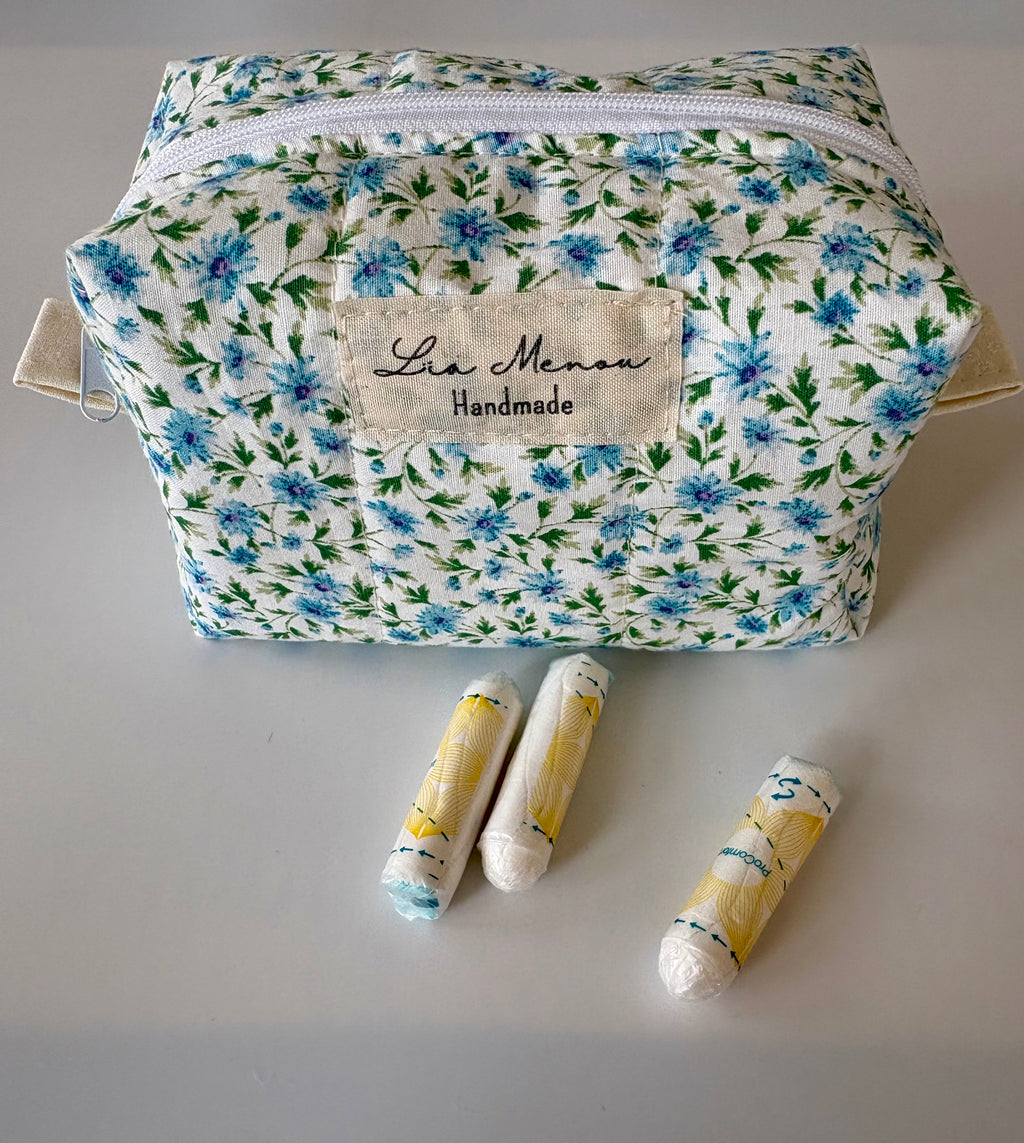 Mini Kosmetiktasche handgemacht – Lia Menou