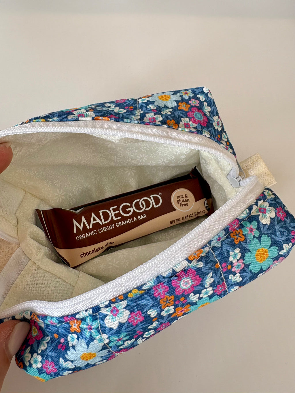 Mini Kosmetiktasche handgemacht – Lia Menou