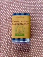 Küchentücher Set · 12 Stück · handgenäht aus Bio-Baumwolle