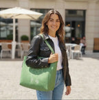 NoMorePlastic Bags - Nachhaltige Einkaufstasche Türkis Schildkröte
